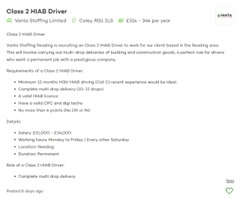 Hiab Driver Salaries and Compensation in the UK
